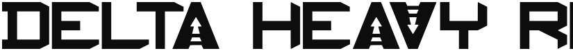 Delta Heavy font download