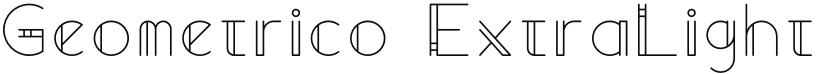 Geometrico font download