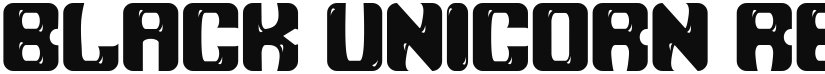 Black Unicorn font download