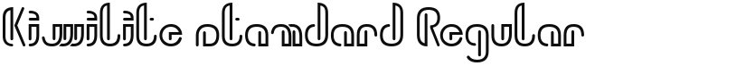 Kiwilite standard font download