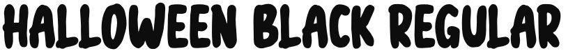 halloween black font download