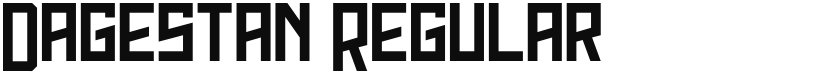 Dagestan font download