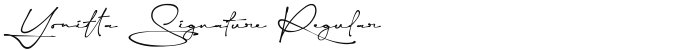 Yonitta Signature Regular
