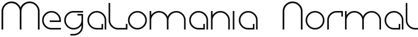 Megalomania font download