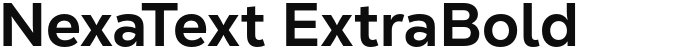 NexaText ExtraBold