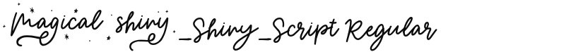 Magical_Shiny_Script font download