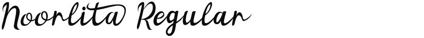 Noorlita font download