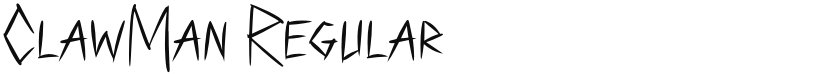 ClawMan font download