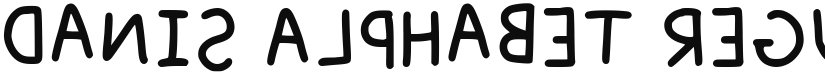 Danis Alphabet font download