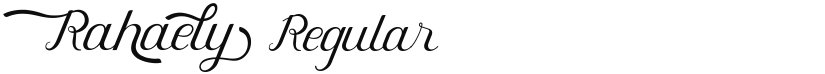 Rahaely font download
