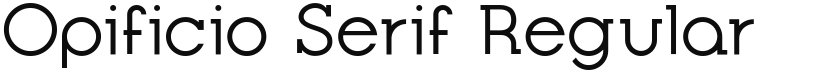 Opificio Serif font download