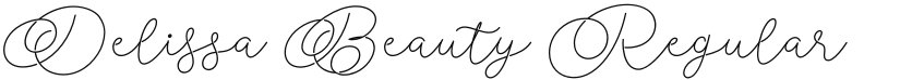 Delissa Beauty font download