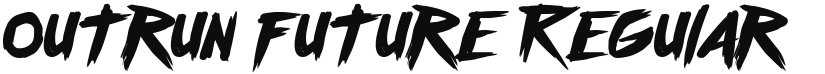 Outrun future font download