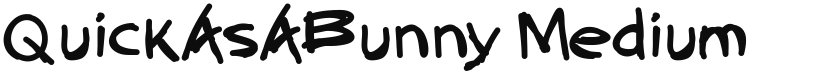 QuickAsABunny font download