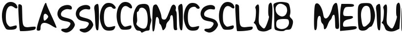 ClassicComicsClub font download