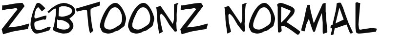 Zebtoonz font download