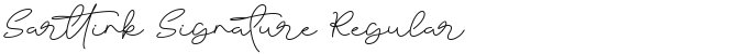 Sarttink Signature Regular