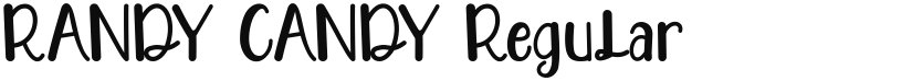 RANDY CANDY font download