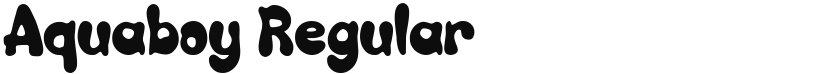 Aquaboy font download