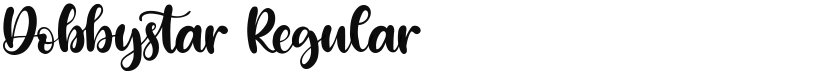 Dobbystar font download