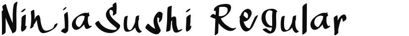 NinjaSushi font download
