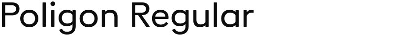 Poligon font download