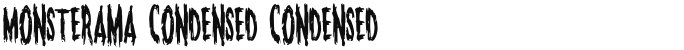 Monsterama Condensed Condensed
