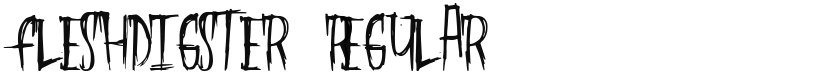FleshDigster font download