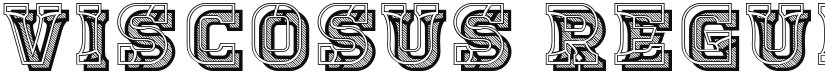 Viscosus font download