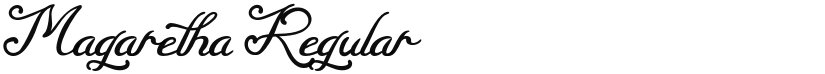 Magaretha font download