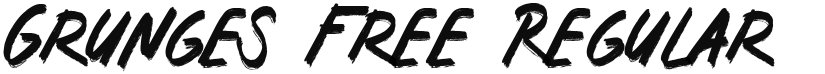 Grunges Free font download