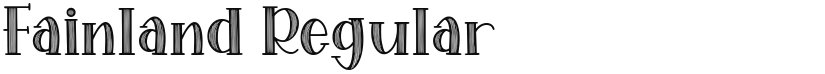 Fainland font download