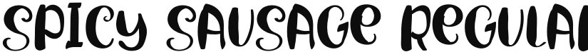 Spicy Sausage font download