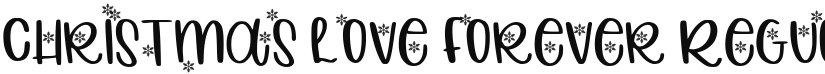 Christmas Love Forever font download
