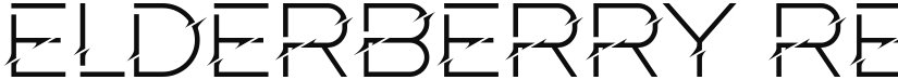 Elderberry font download