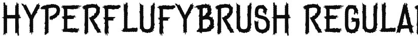 HyperFlufyBrush font download