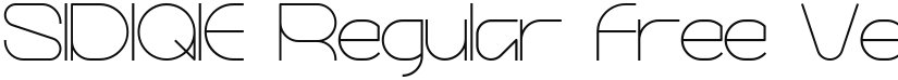 SIDIQIE font download