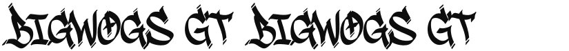 Bigwogs GT font download