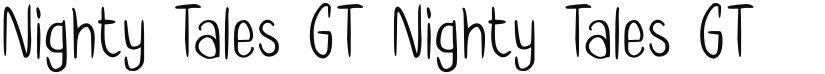 Nighty Tales GT font download