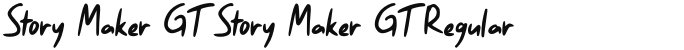 Story Maker GT Story Maker GT Regular