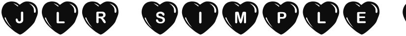 JLR Simple Hearts font download