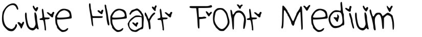 Cute_Heart_Font font download