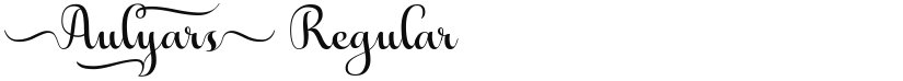 Aulyars font download