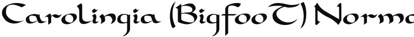 Carolingia (BigfooT) font download