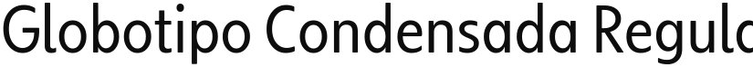 Globotipo Condensada font download