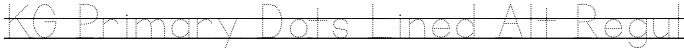 KG Primary Dots Lined Alt Regular