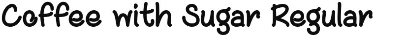 Coffee with Sugar font download