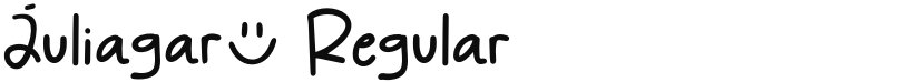 Juliagar font download