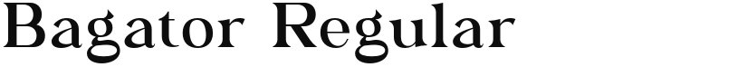 Bagator font download