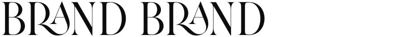 Brand font download